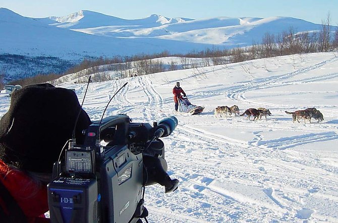 Huskyfarm bei Arte